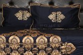 Royal Hues - Blue - Block Printed